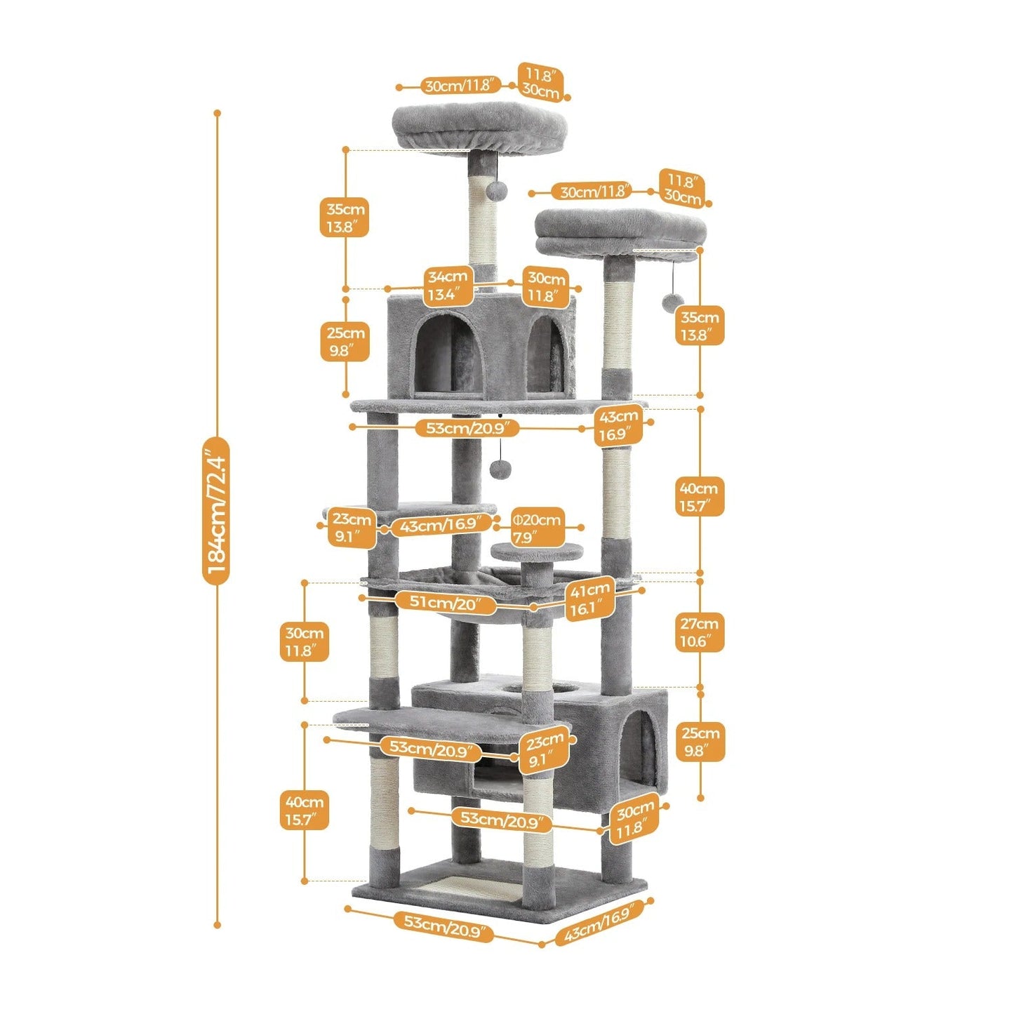 Arbre à chat | Griff’Cime - Le Palais des Chats