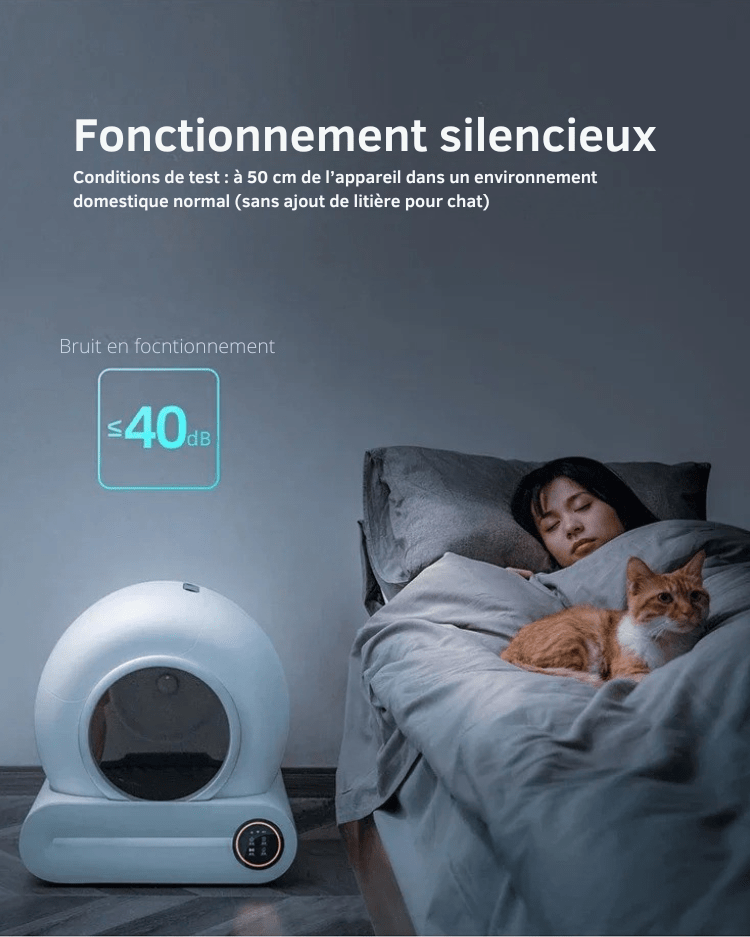 Bac à Litière Chat | Le Trône Connecté - Le Palais des Chats
