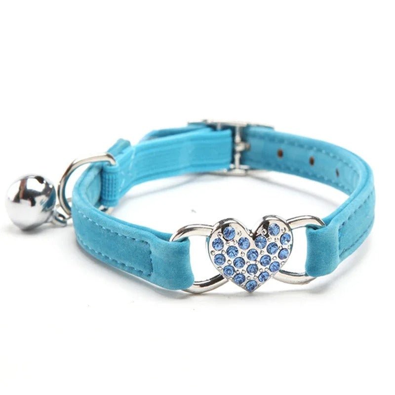 Collier pour chat | Coeur de velours - Le Palais des Chats