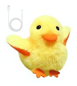 Jouet pour chats - Canard en peluche interactif - Le Palais des Chats