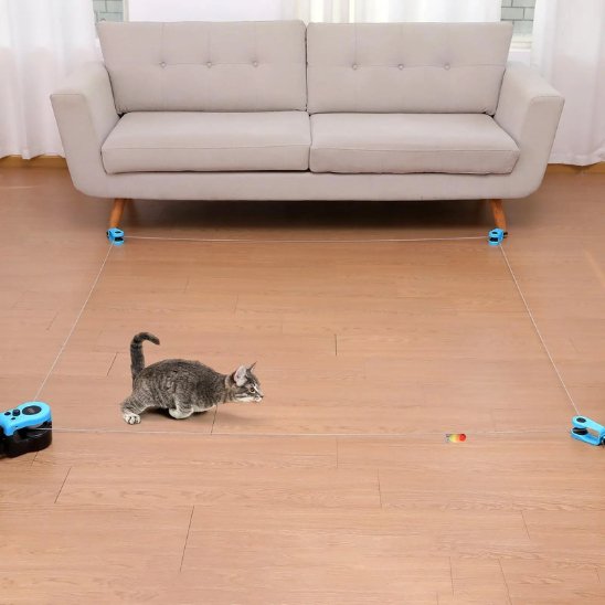 Jouet pour chats - Simulateur de chasse interactif - Le Palais des Chats