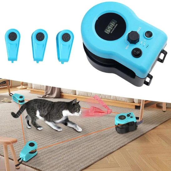 Jouet pour chats - Simulateur de chasse interactif - Le Palais des Chats