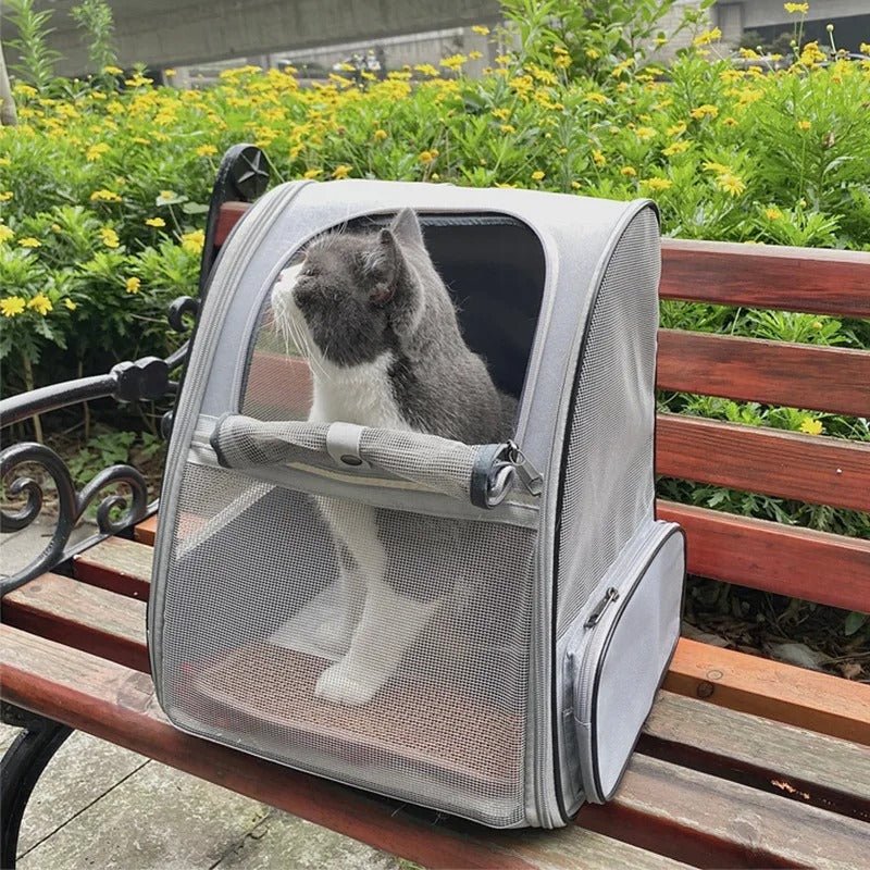 Sac à dos de transport pour chat - ChatNomade - Le Palais des Chats