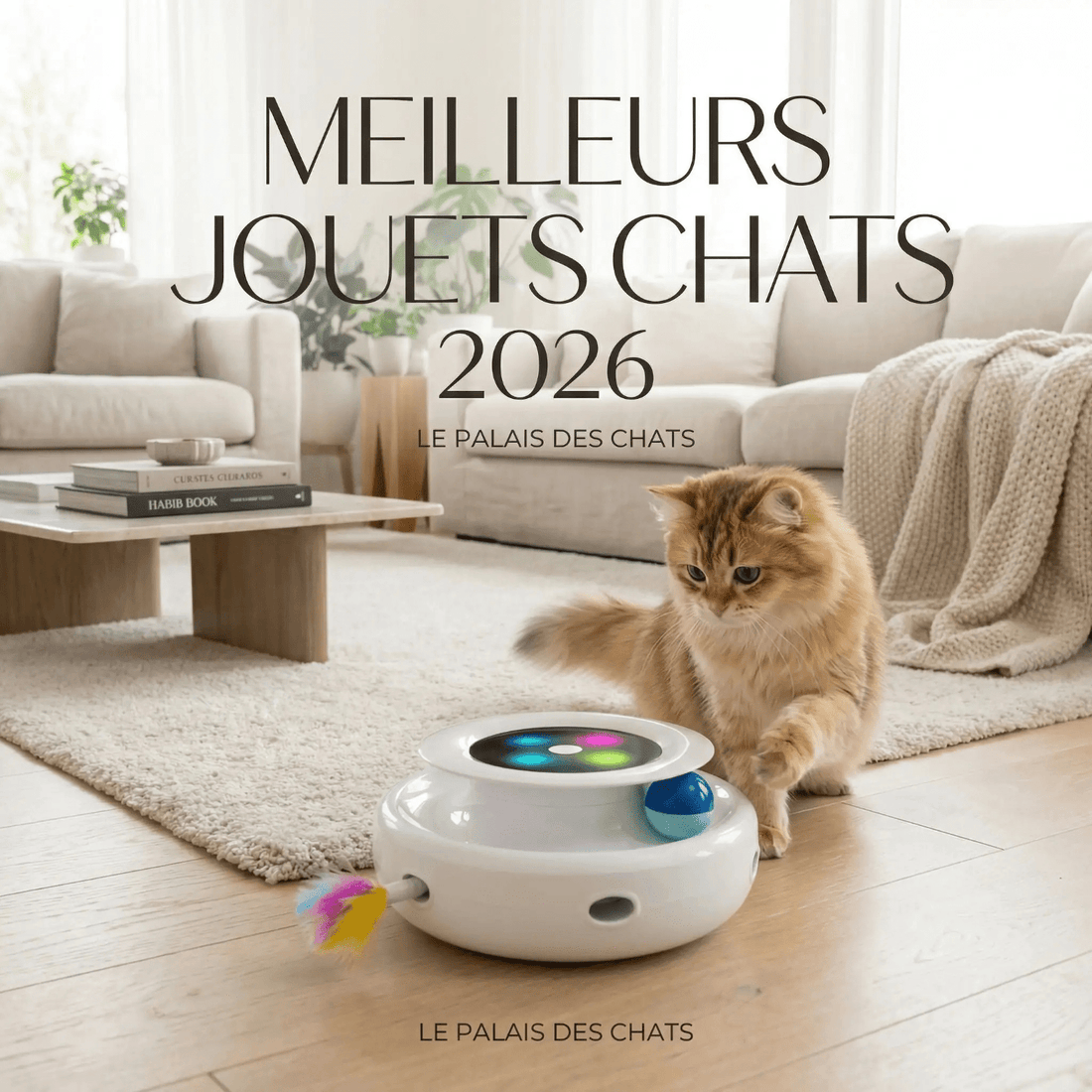 Les meilleurs jouets pour chats 2026 - Le Palais des Chats