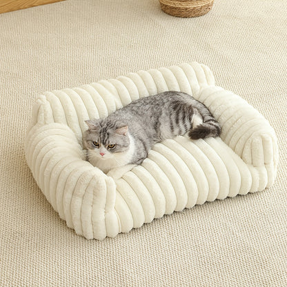 Canapé pour chat Royal Sofa, coloris crème