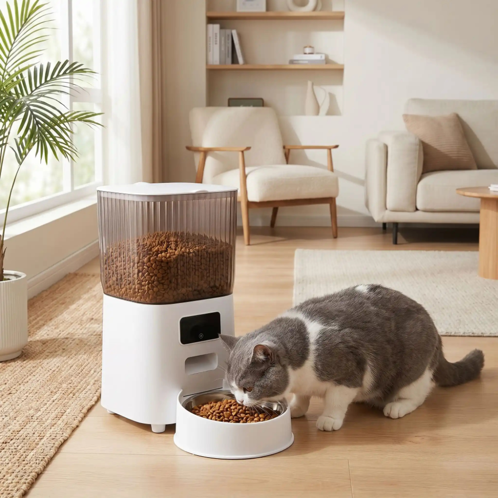 Distributeur automatique de croquettes pour chat WiFi Croq'Majesté