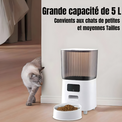 Réservoir de grande capacité 5 L du distributeur Croq'Majesté