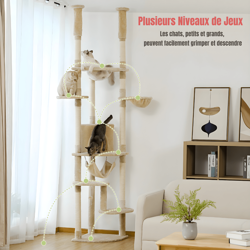 Arbre à chat | Hauteur Royale - Le Palais des Chats
