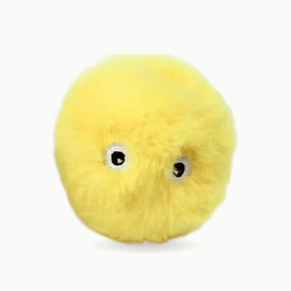 Balle interactive sonore en peluche pour chat | Le Pompon Royal - Le Palais des Chats