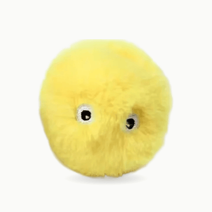 Balle interactive sonore en peluche pour chat | Le Pompon Royal - Le Palais des Chats