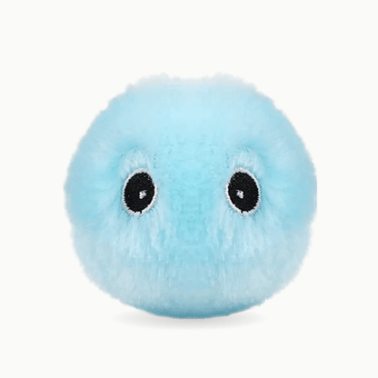 Balle interactive sonore en peluche pour chat | Le Pompon Royal - Le Palais des Chats