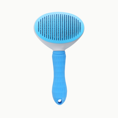 Brosse autonettoyante pour chat bleue | Nettoyage Royale