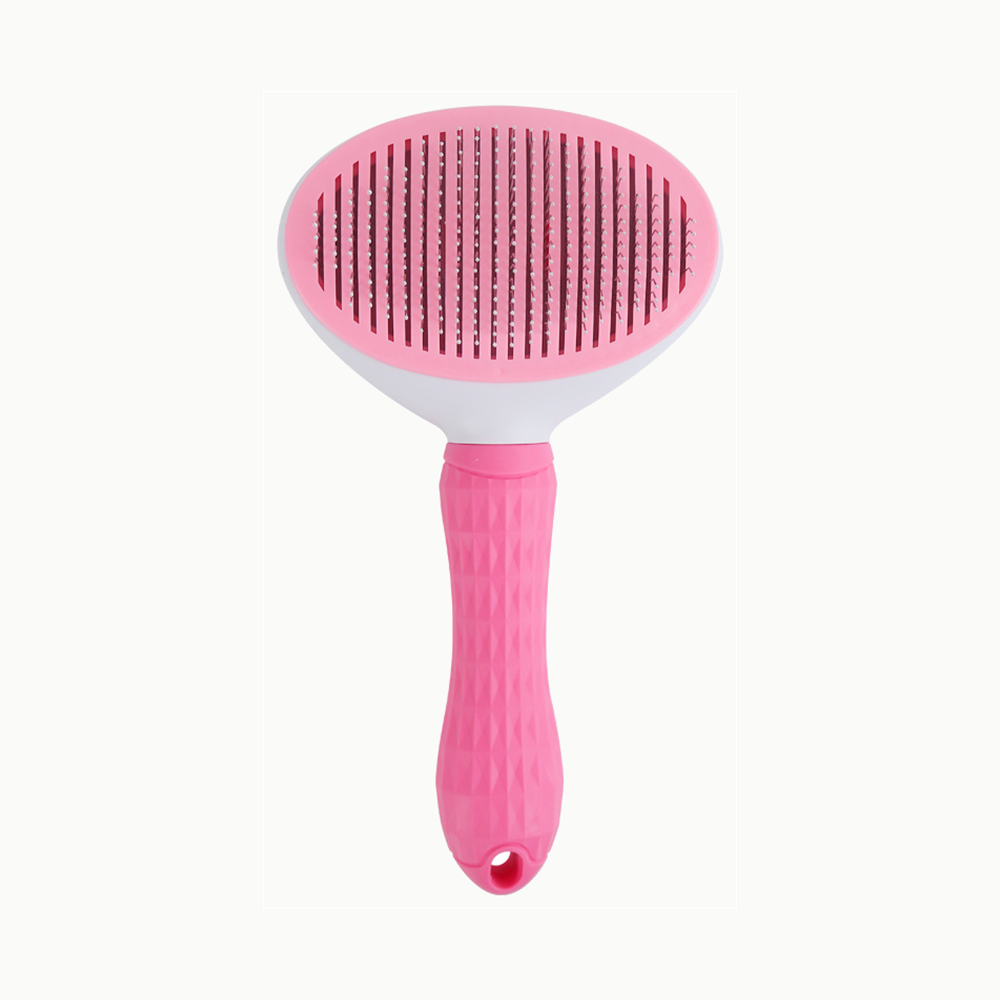 Brosse autonettoyante pour chat rose | Nettoyage Royale