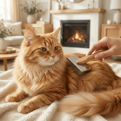 Brosse chat poil long | Nettoyage Royale - Le Palais des Chats