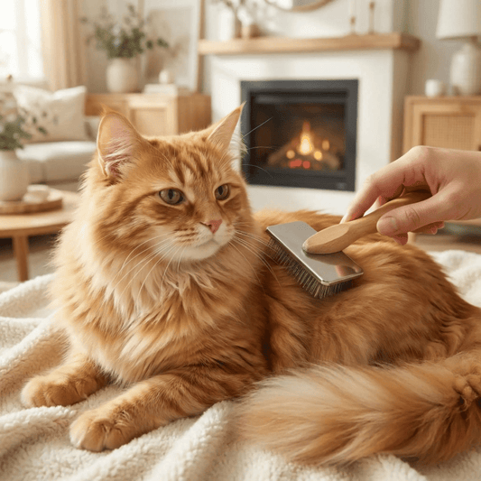 Brosse chat poil long | Nettoyage Royale - Le Palais des Chats