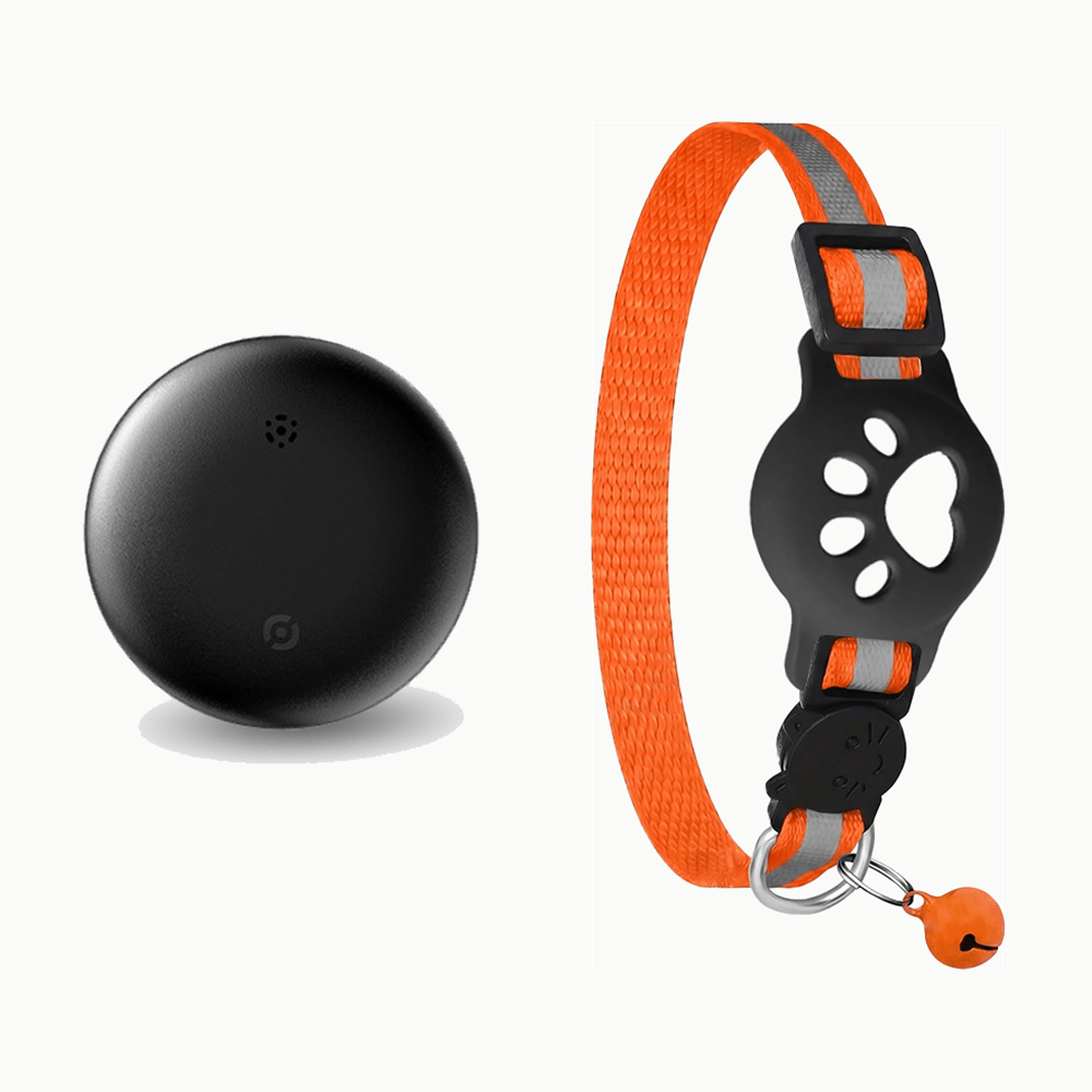 Collier connecté pour chat, traceur Bluetooth Android compatible Google Find Hub | La Patte Connectée - Le Palais des Chats