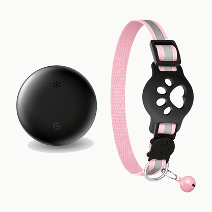 Collier connecté pour chat, traceur Bluetooth Android compatible Google Find Hub | La Patte Connectée - Le Palais des Chats