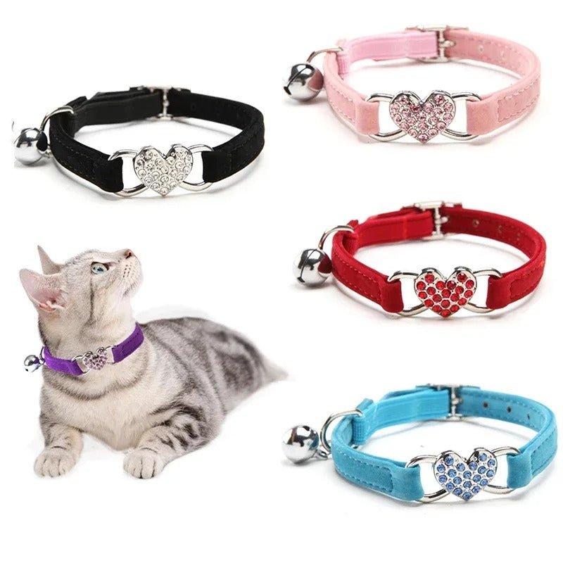 Collier pour chat | Coeur de velours - Le Palais des Chats