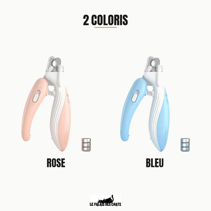 Coupe griffe chat Griffe Royale, 2 coloris : rose, bleu