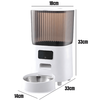 Distributeur de croquettes pour chat WIFI | Croq’Majesté - Le Palais des Chats