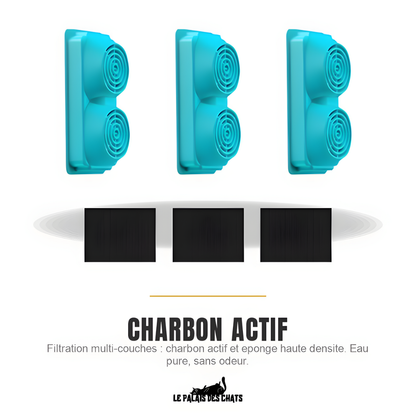 Filtres à charbon actif pour fontaine 3,2 L (compatible La Source Cristalline et Impériale) | Le Cœur Cristallin