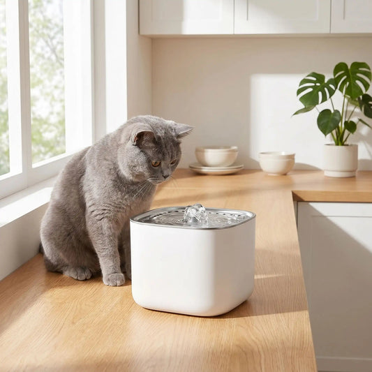 Fontaine à eau chat | Douce Eau Féline - Le Palais des Chats