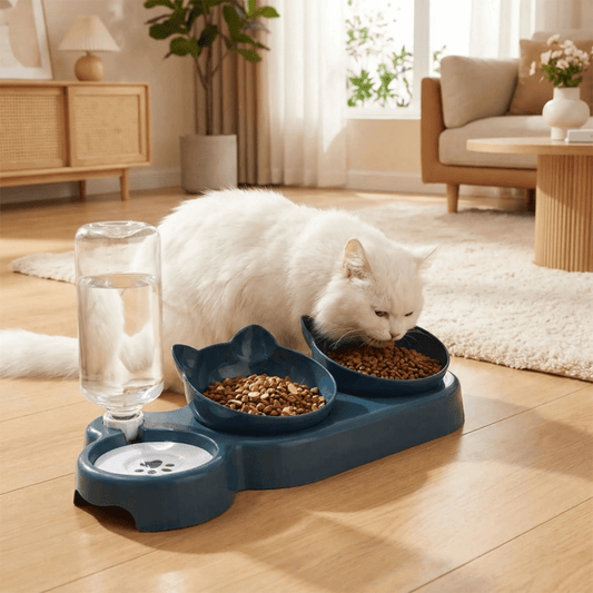 Gamelle chat | Le Trio Royal Félin - Le Palais des Chats