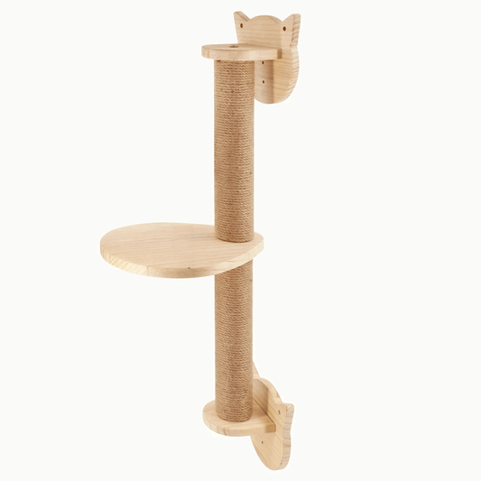 Griffoir mural vertical en sisal pour chat, 77,5 cm | Le Sentier des Cimes - Le Palais des Chats