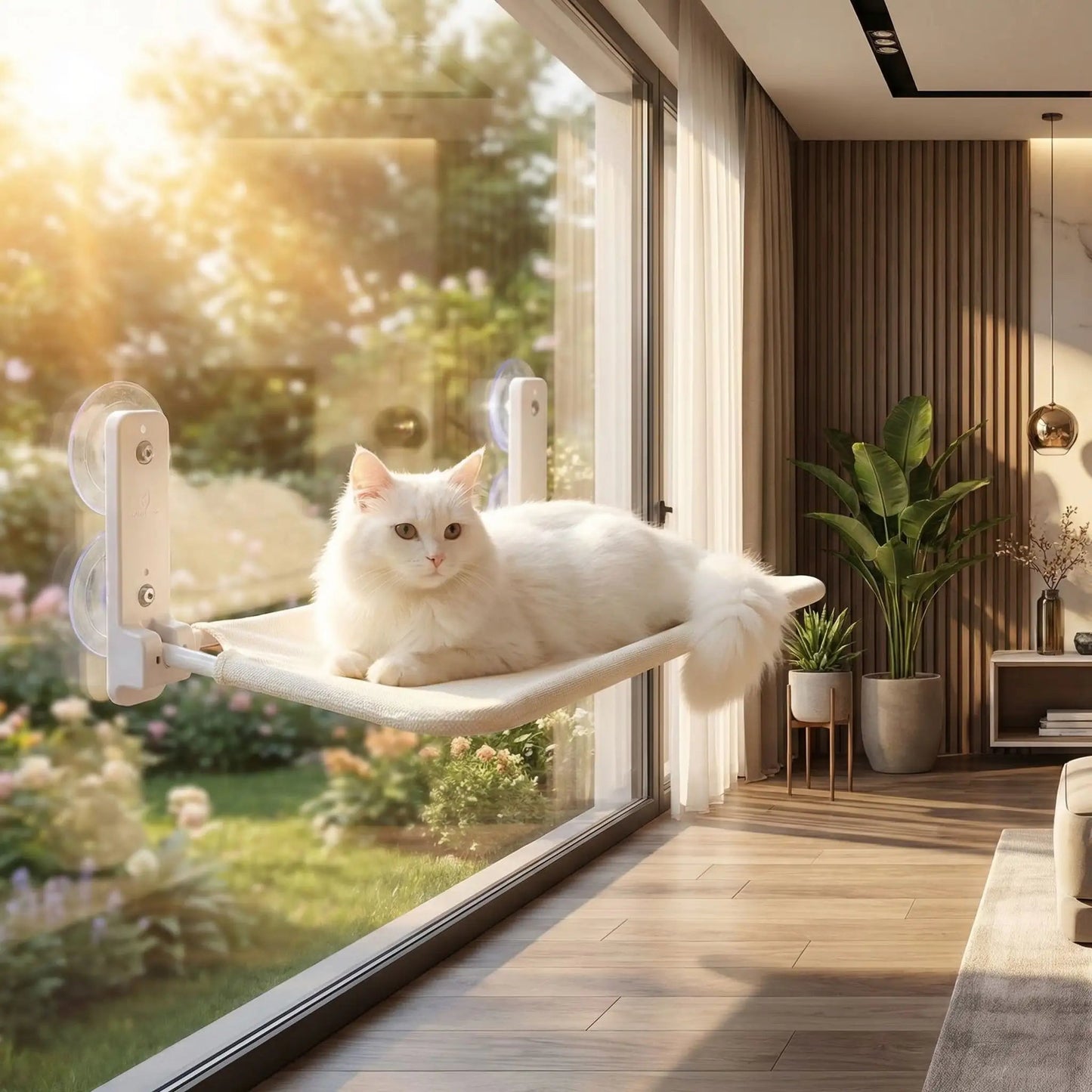 Hamac pour chat | Le Nid Suspendu - Le Palais des Chats