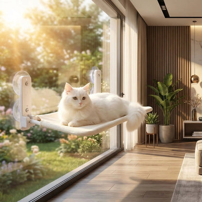 Hamac pour chat | Le Nid Suspendu - Le Palais des Chats