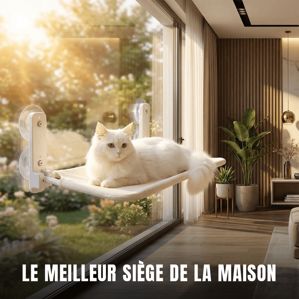 Hamac pour chat | Le Nid Suspendu - Le Palais des Chats