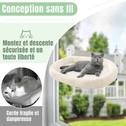 Hamac pour chat | PurrLuxe - Le Palais des Chats