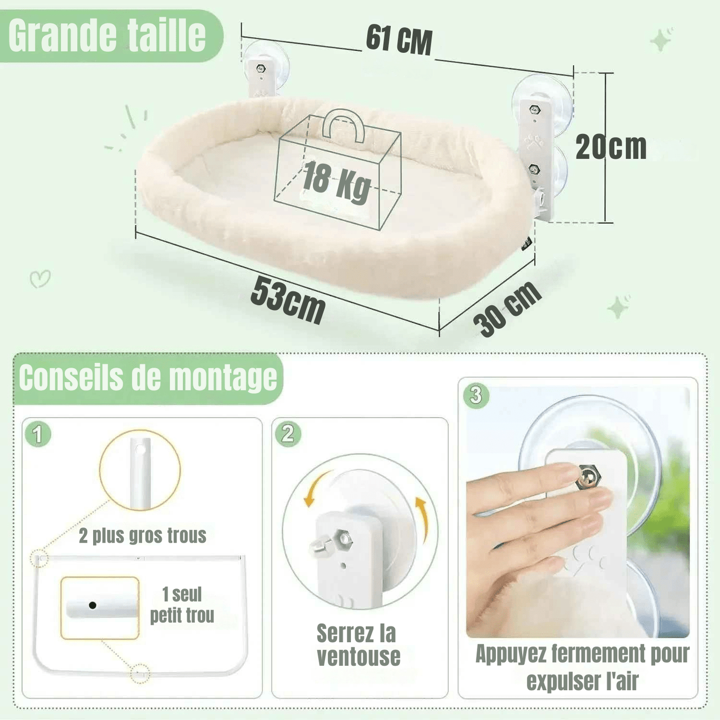 Hamac pour chat | PurrLuxe - Le Palais des Chats