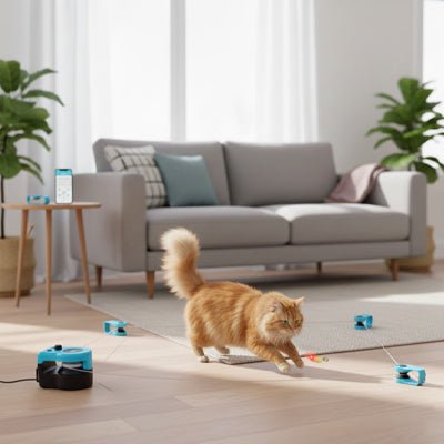 Jouet pour chat | Attrape - Moi Si Tu Peux - Le Palais des Chats