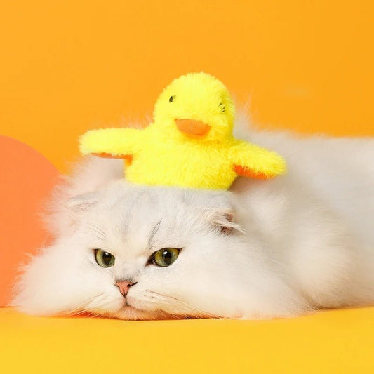 Jouet pour chat | Canard en peluche interactif Miaou’Duck - Le Palais des Chats