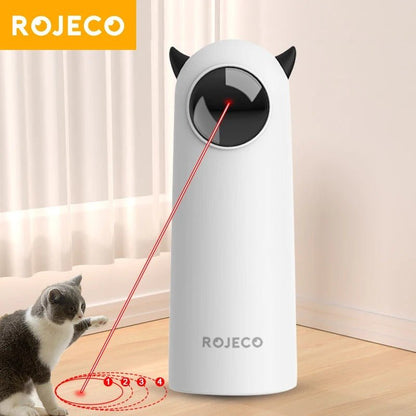 Jouet pour chat interactif ROJECO | Laser Royale - Le Palais des Chats