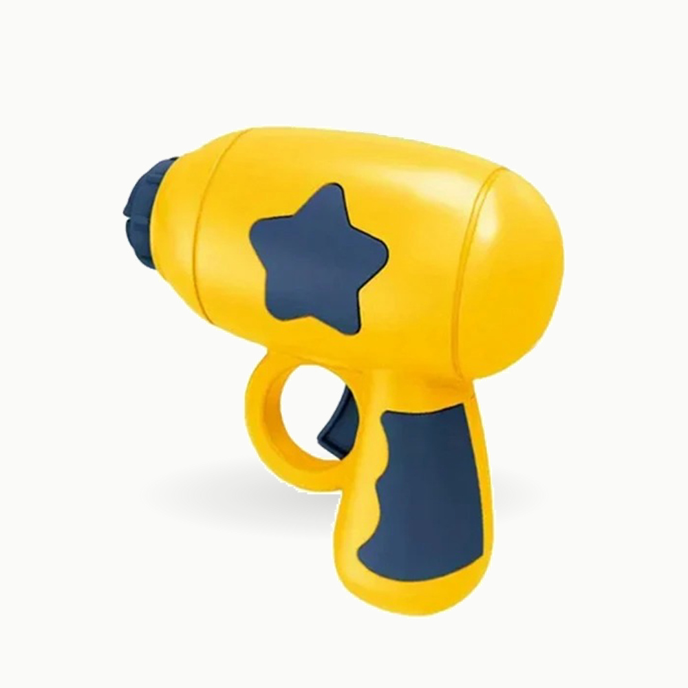 Lanceur de disques pour chat coloris jaune