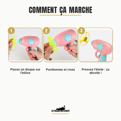 Comment utiliser le lanceur de disques pour chat en 3 étapes
