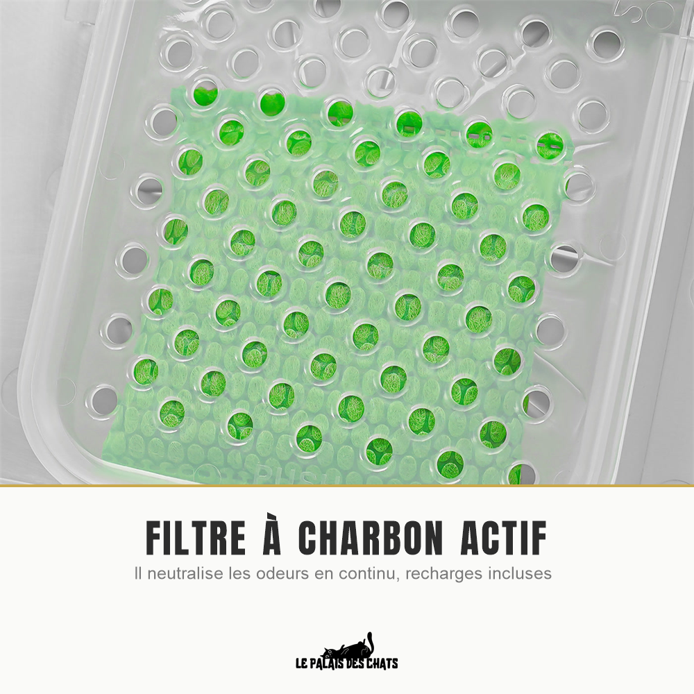 Filtre à charbon actif anti-odeur du Trône Privé