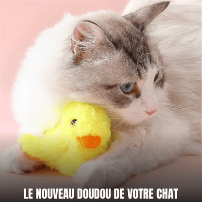 Miaou’Duck™ | Jouet interactif anti-ennui pour chat - Le Palais des Chats