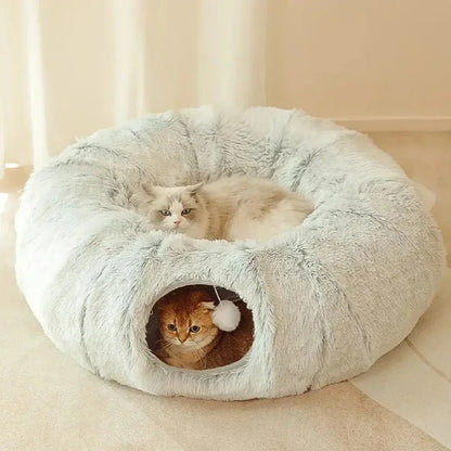 Panier pour chat - Tunnel tout doux - Le Palais des Chats