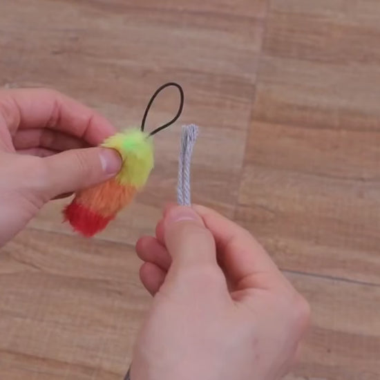 Attrape-Moi Si Tu Peux, jouet électrique à leurre pour chat en action