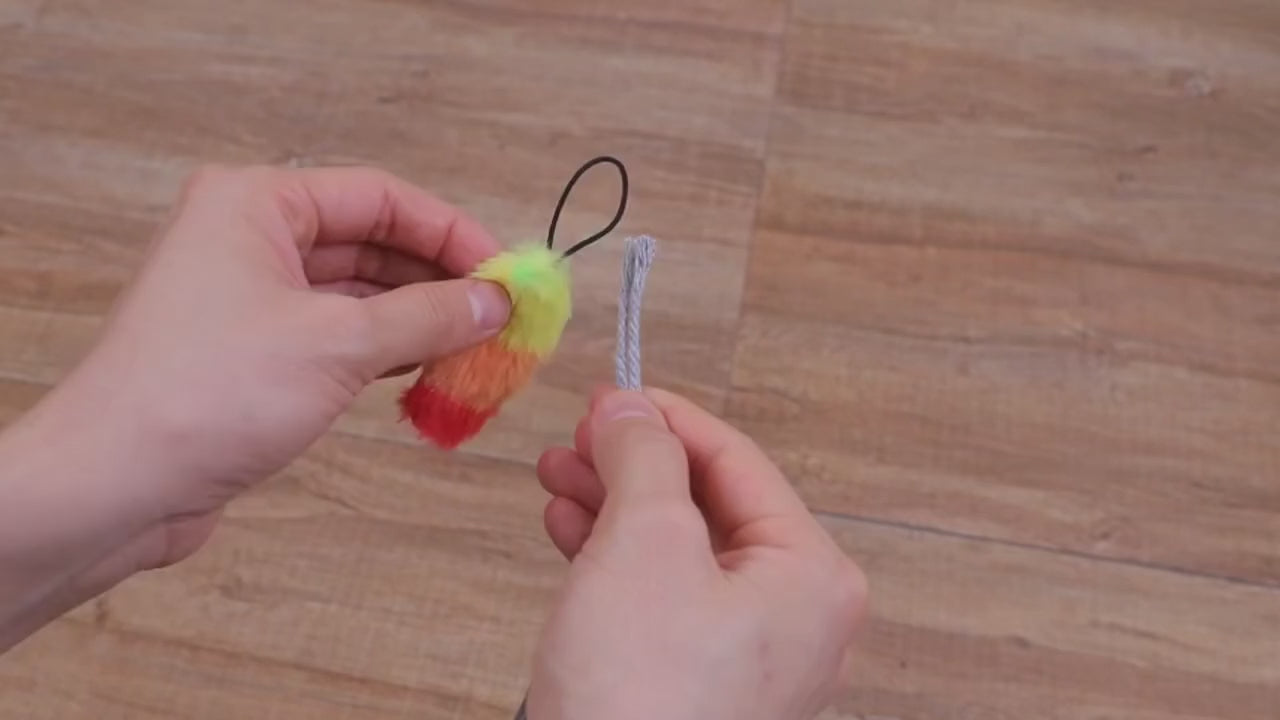 Attrape-Moi Si Tu Peux, jouet électrique à leurre pour chat en action