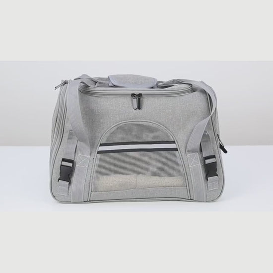 Sac de transport pliable pour chat Le Voyageur Félins, démonstration