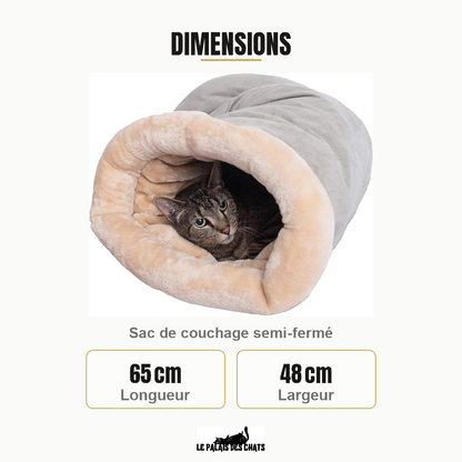 Dimensions de La Cachette Royale : 65 cm Longueur, 48 cm Largeur