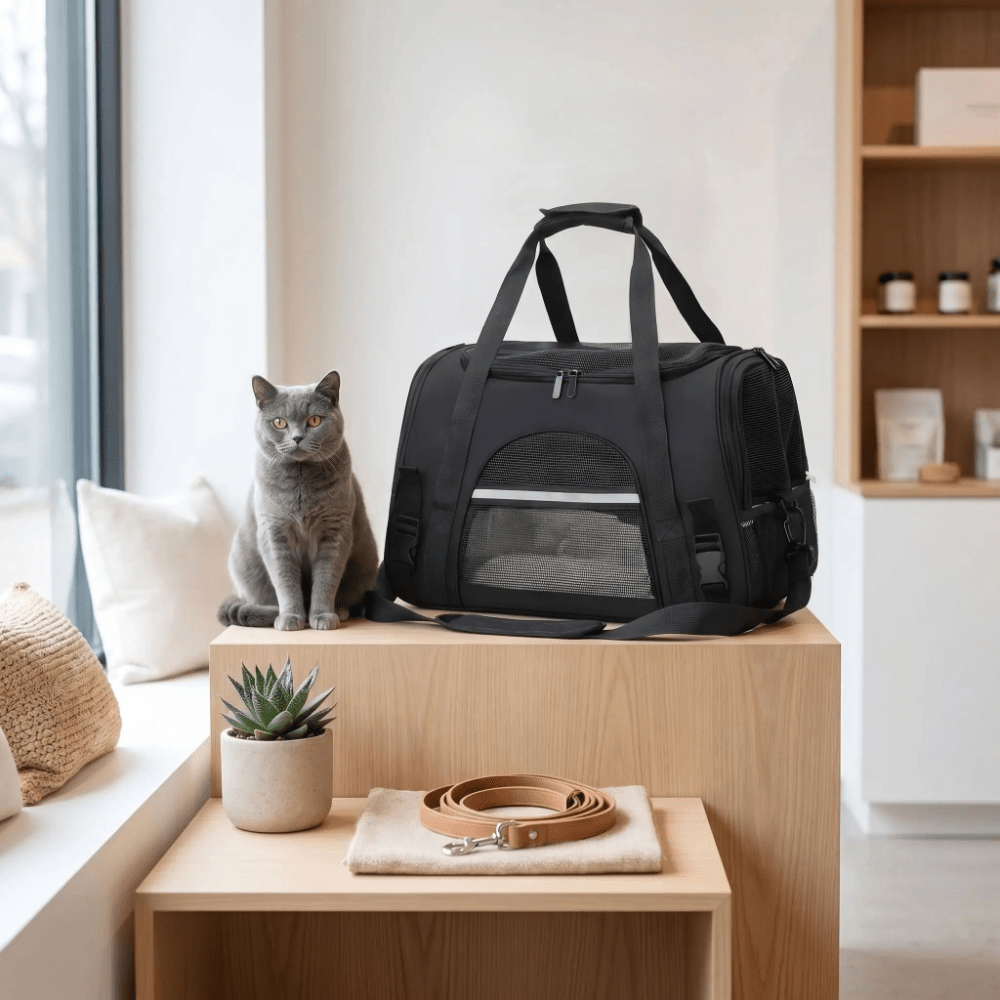 Sac de transport pour chat | Le Voyageur Félins - Le Palais des Chats