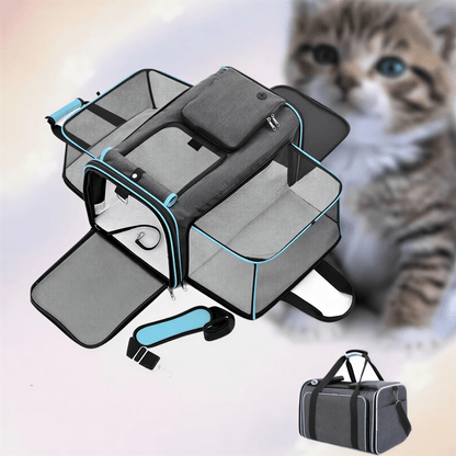 Sac de transport pour chat | Prestige fold - Le Palais des Chats