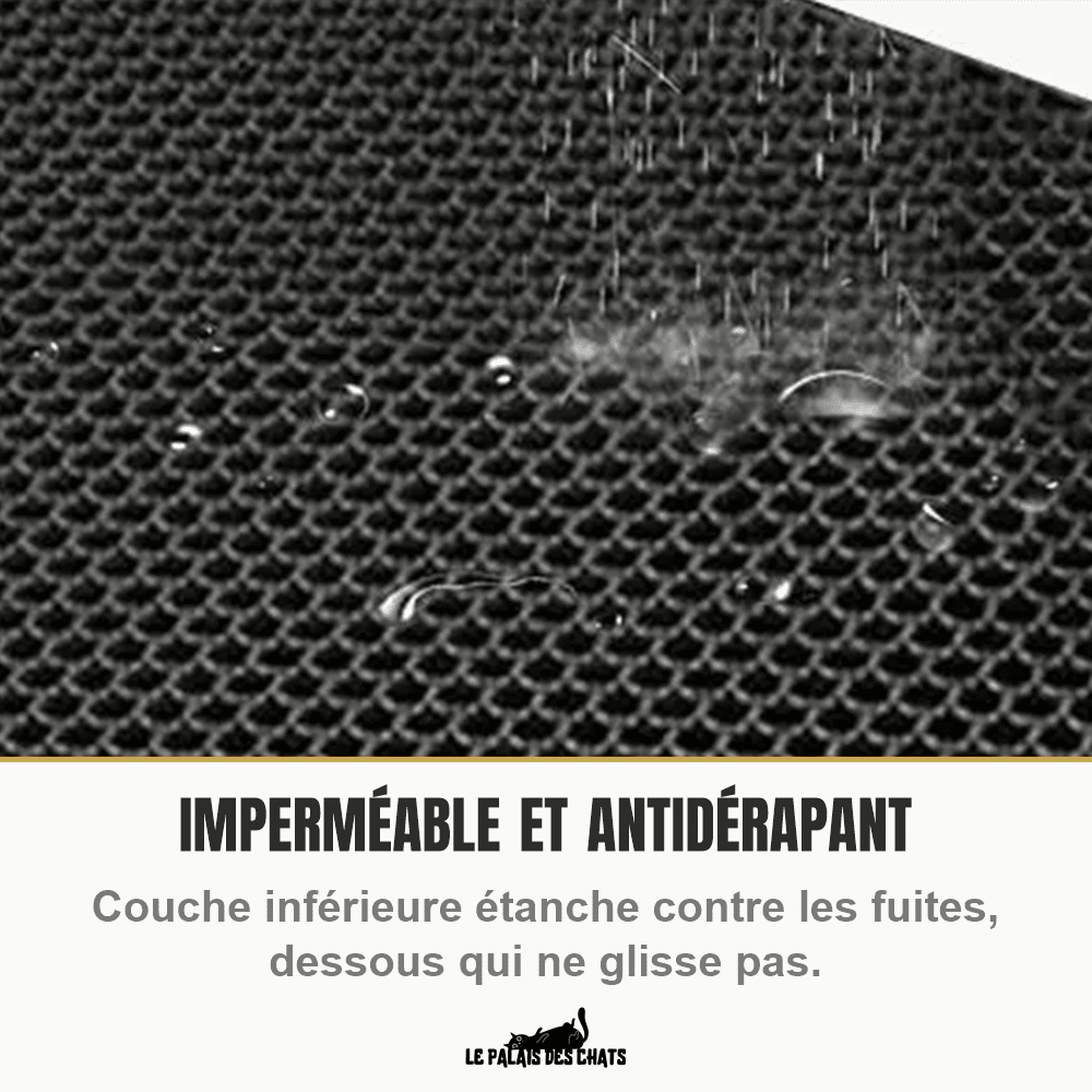 Tapis de litière pour chat | Doux Pas Félin - Le Palais des Chats