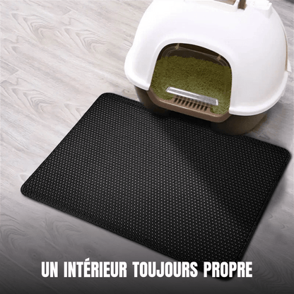 Tapis de litière pour chat | Doux Pas Félin - Le Palais des Chats