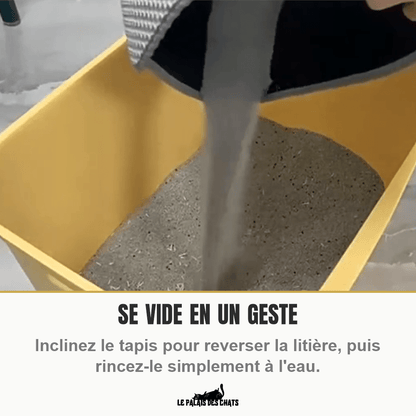 Tapis de litière pour chat | Doux Pas Félin - Le Palais des Chats
